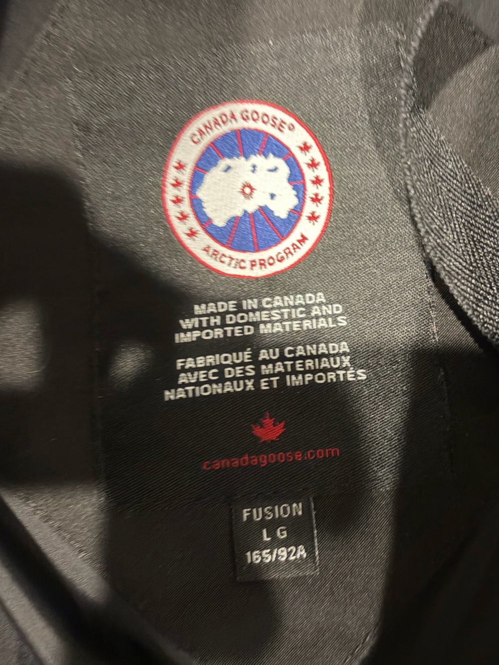 Canada Goose Mystique Parka Black Fusion Fit L - Picture 6 of 7